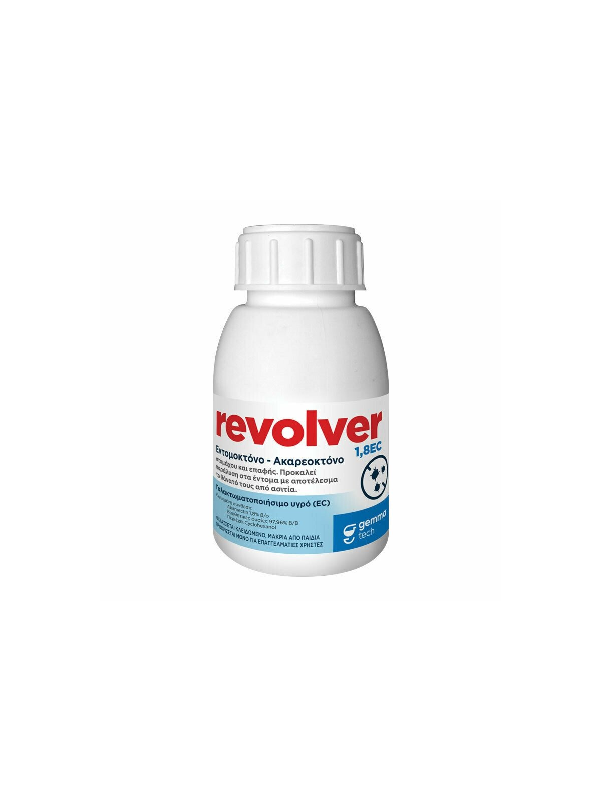 gemma-revolver-18-ec-ygro-entomoktono-100ml Gemma Revolver 1.8 EC Υγρό Εντομοκτόνο 100ml - Image 1